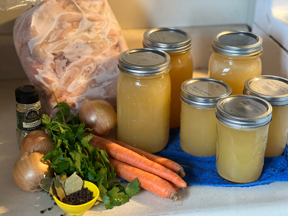 Homemade Chicken Stock – Rocky Ridge Farms