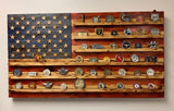 American Flag Coin Display